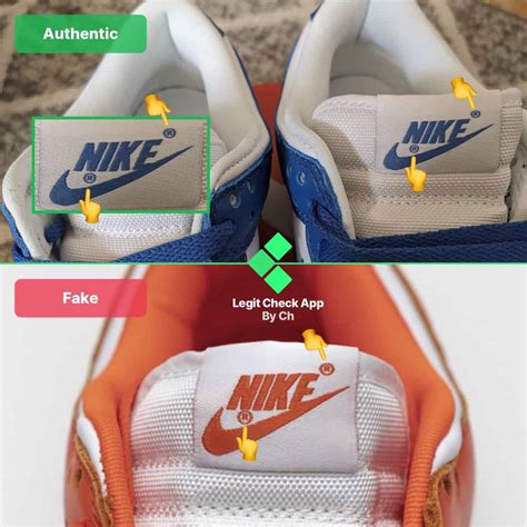 nike original vs fake - how to legit check Nike.